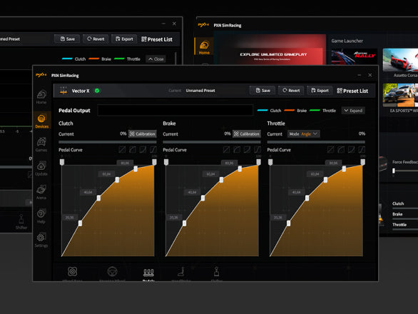 Software de Controle PXN SimRacing