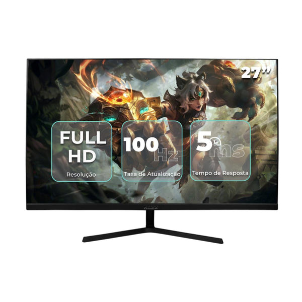 Monitor Gamer 27'' Kozz 1920x1080px 100Hz 5ms VGA HDMI 110/220V - KZ-M2715