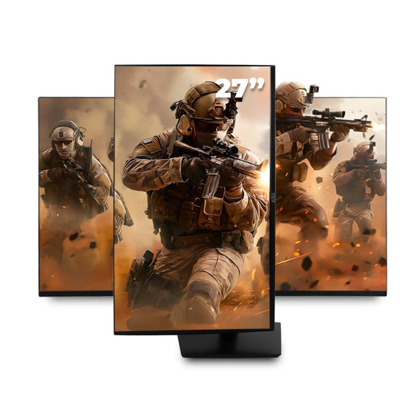 Monitor Gamer 27'' Aitek Full HD 180Hz 1ms HDMI DisplayPort AMD FreeSync Função Vertical - DELTA-M2712APRO