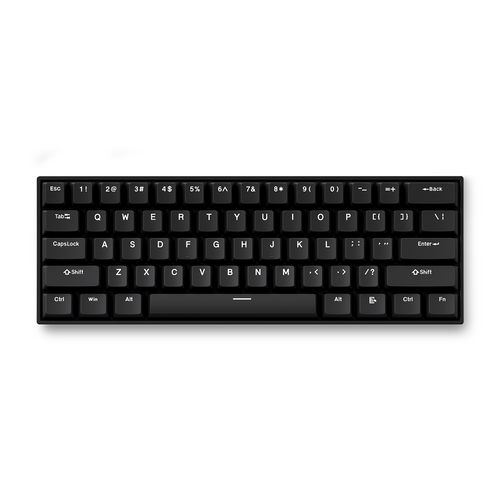 Teclado Gamer MCHOSE Ace 60 Pro Preto Hall Effect Switch Black Uranus Iluminação RGB