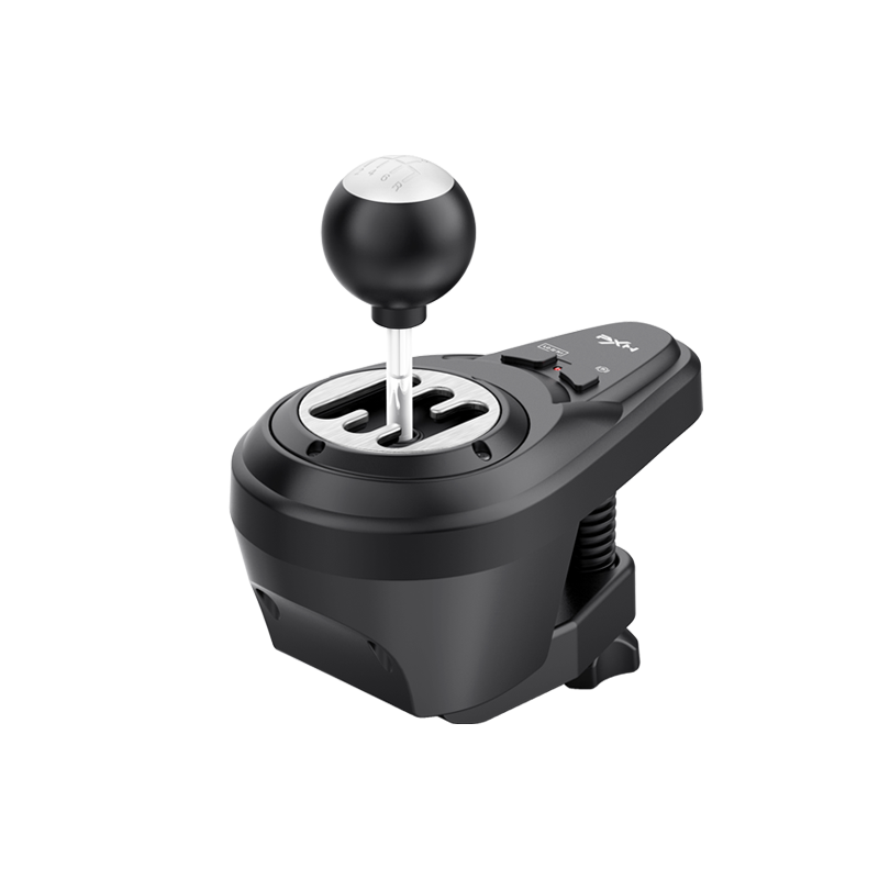 Kit Simulador de Corrida PXN V99 Base Force Feedback 3Nm + Volante + Câmbio 6 Marchas + Pedais Acelerador, Freio e Embreagem