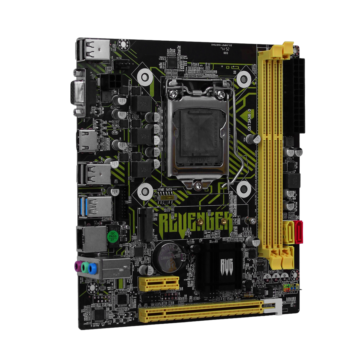 Placa Mãe DELTA H81M2 LGA1150 DDR3 Aitek Micro ATX com M.2 HDMI VGA 16GB - DELTA-H81M2