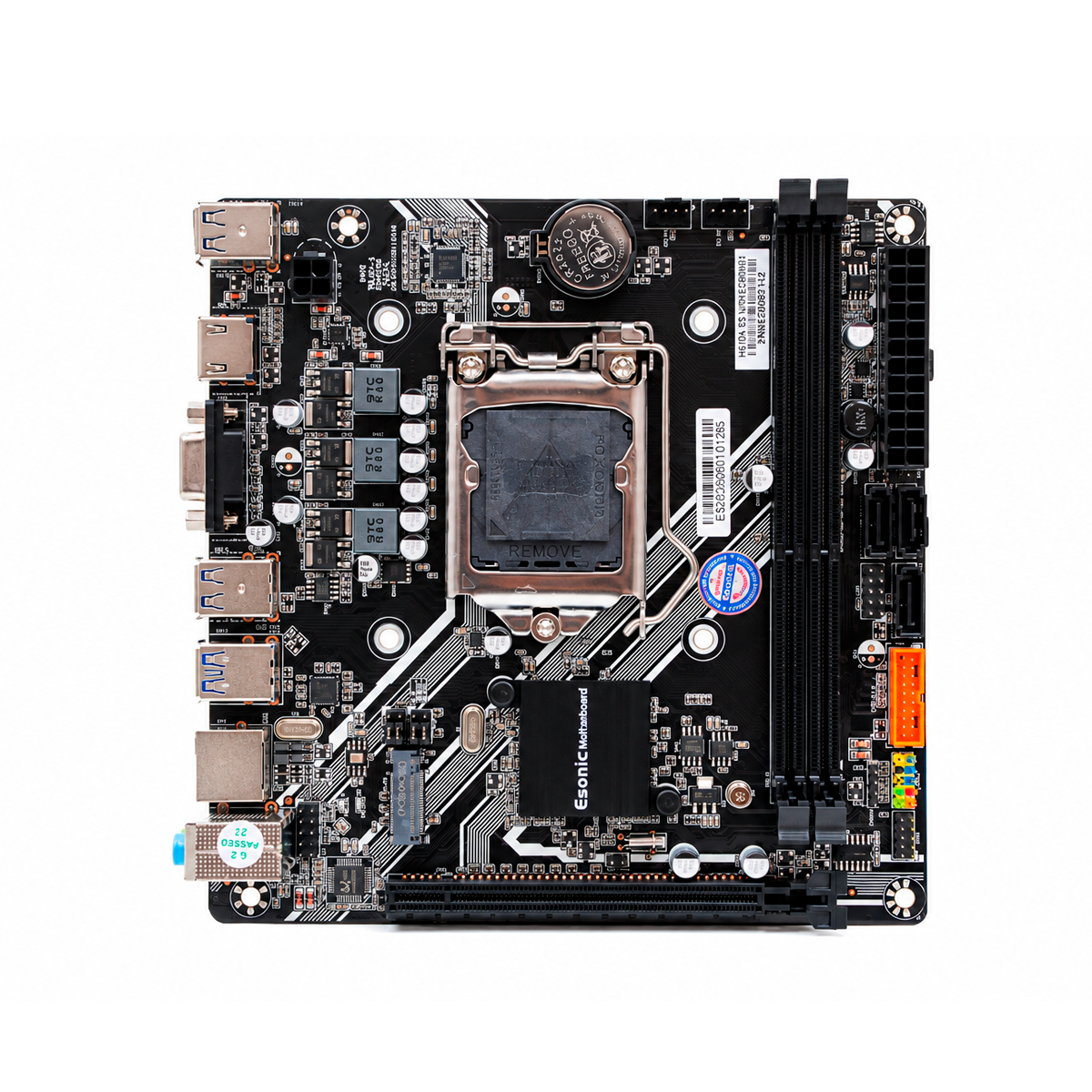 Placa Mãe Intel H61 LGA1155 DDR3 HDMI USB 3.0 Kozz para Upgrade e Desempenho no Dia a Dia - H61DA