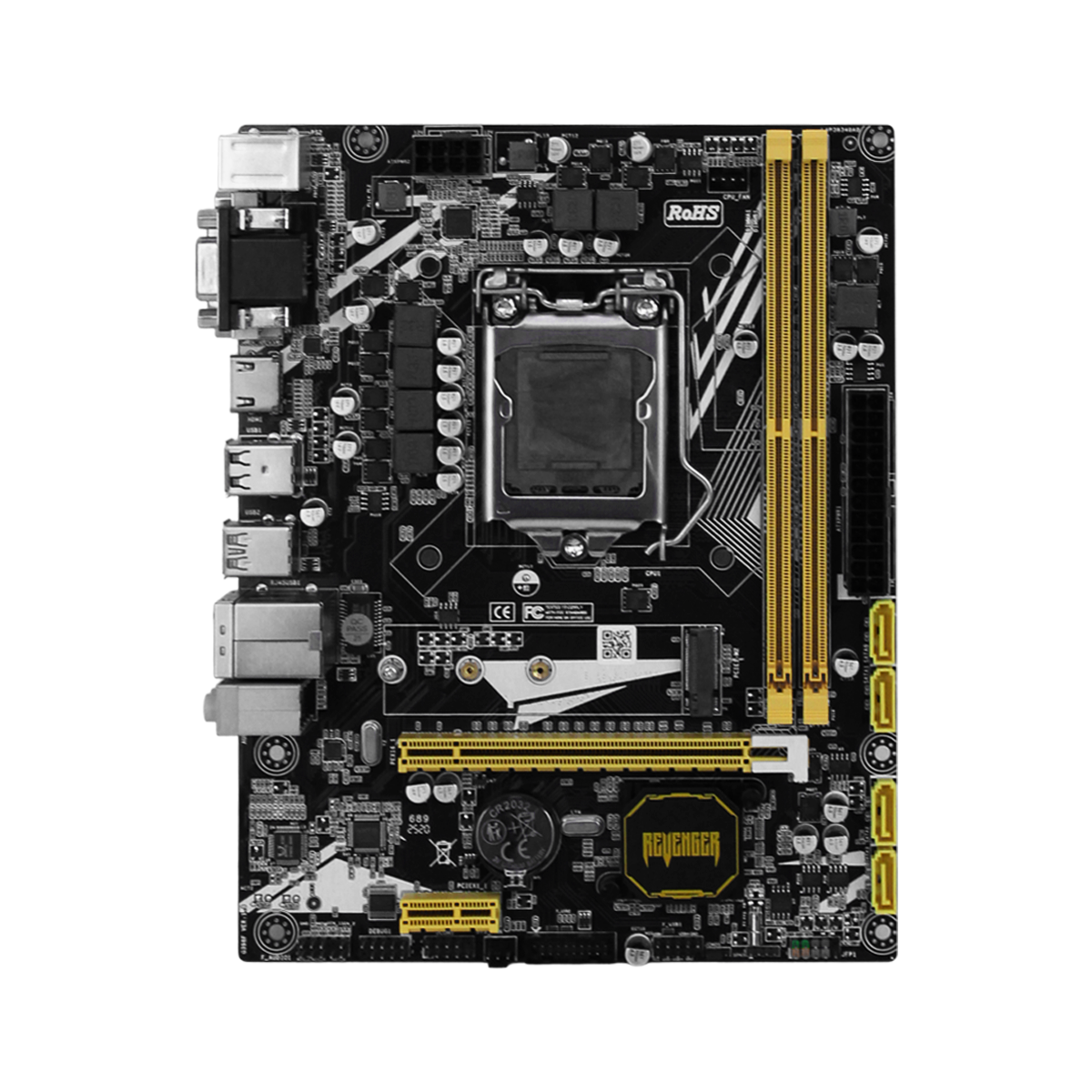 Placa Mãe LGA1151 H310 DDR4 Knup Micro-ATX Compatível com Intel i3 i5 i7 - KP-H310