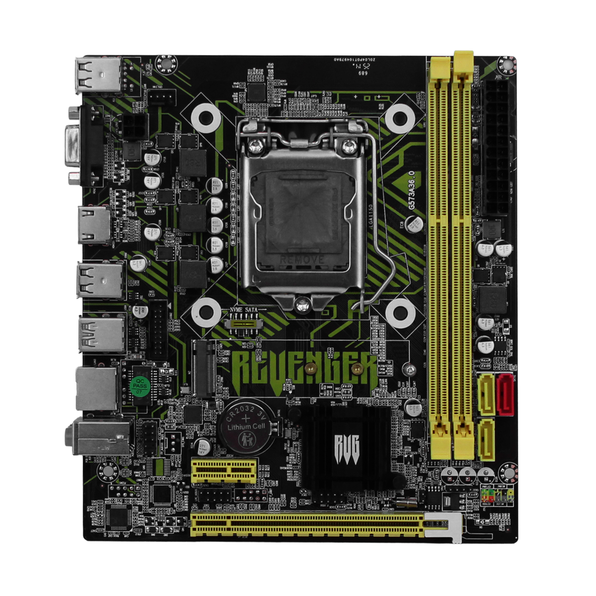 Placa Mãe DELTA H81M2 LGA1150 DDR3 Aitek Micro ATX com M.2 HDMI VGA 16GB - DELTA-H81M2