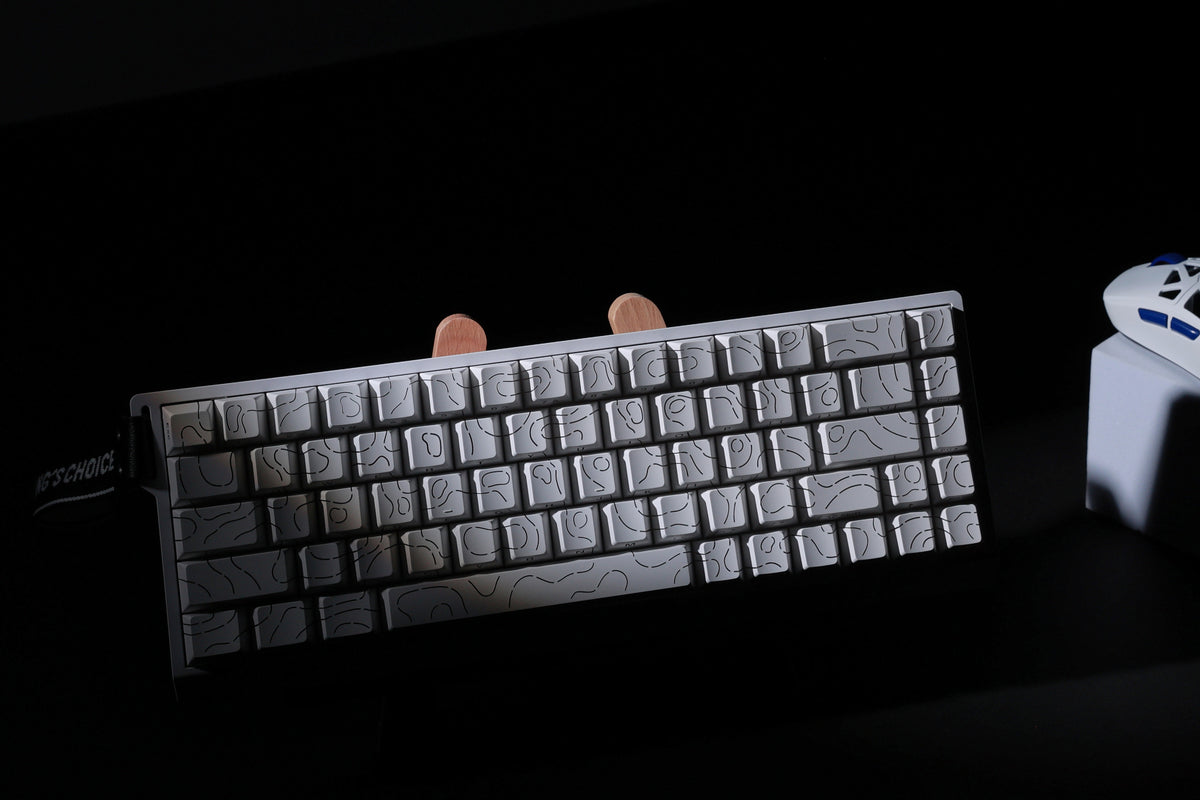 Teclado Gamer MCHOSE Ace 68 Preto Topographic Hall Effect 65% Iluminação RGB — slide 3