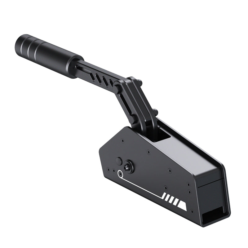 Kit Freio de Mão Handbrake Gamer + Suporte Simulador Racing PC