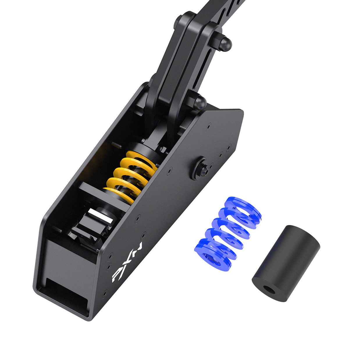 Kit Freio de Mão Handbrake Gamer + Suporte Simulador Racing PC