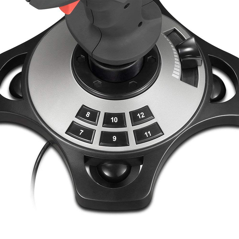 Controle Gamer Flight Stick Joystick PXN-2113PRO Simulador Voo Piloto Computador PC