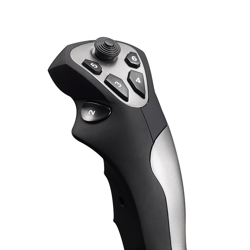 Controle Gamer Flight Stick Joystick PXN-2113PRO Simulador Voo Piloto Computador PC