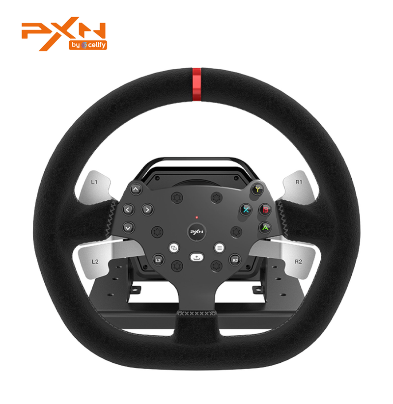 Kit Simulador de Corrida PXN V10 Force Feedback + Câmbio + Pedais Acelerador, Freio e Embreagem