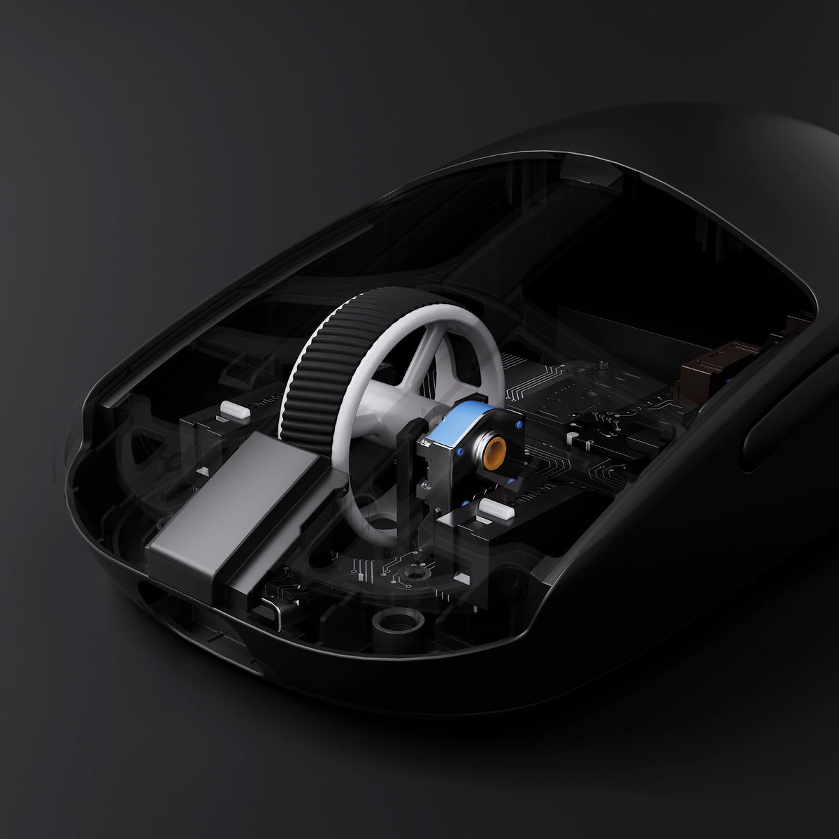 Mouse Gamer MCHOSE L7 Pro Preto Sensor PAW3395 26000 DPI Tri-mode — slide 7