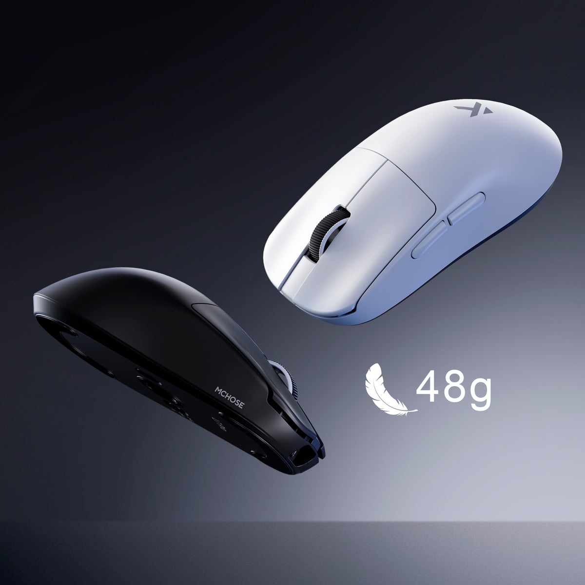 Mouse Gamer MCHOSE L7 Ultra Plus Branco Sensor PAW3950 8K Wireless — slide 4
