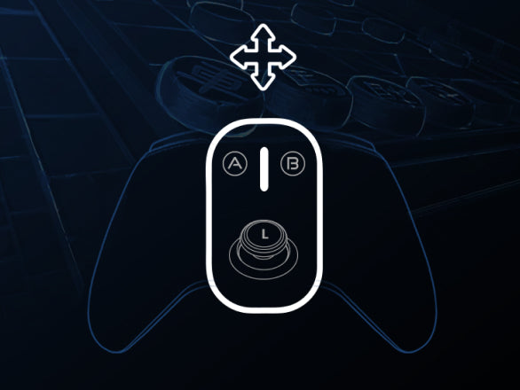 Giroscópio de Seis Eixos e Modo Air Mouse