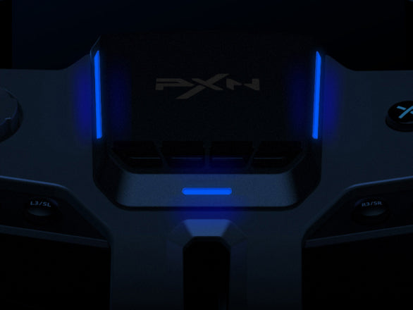 Efeito de iluminação RGB estilo cibernético