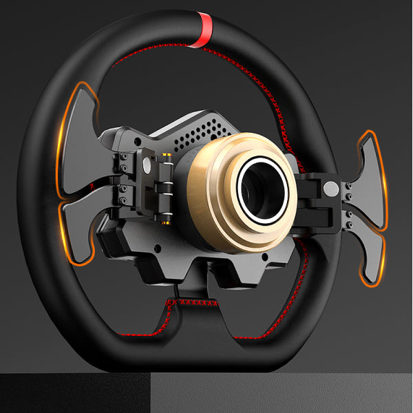 Kit Simulador de Corrida PXN Direct Drive VD10 10Nm  +Volante WDS R2 + Pedais Freio, Acelerador e Embreagem Efeito Hall — slide 4