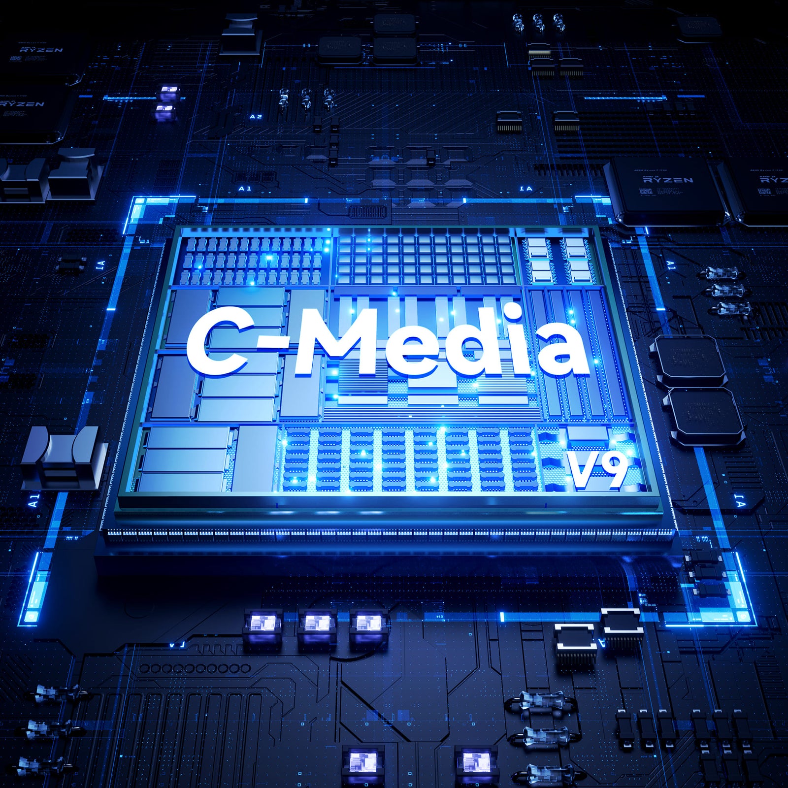 Chip C-media™ para eSports Profissional