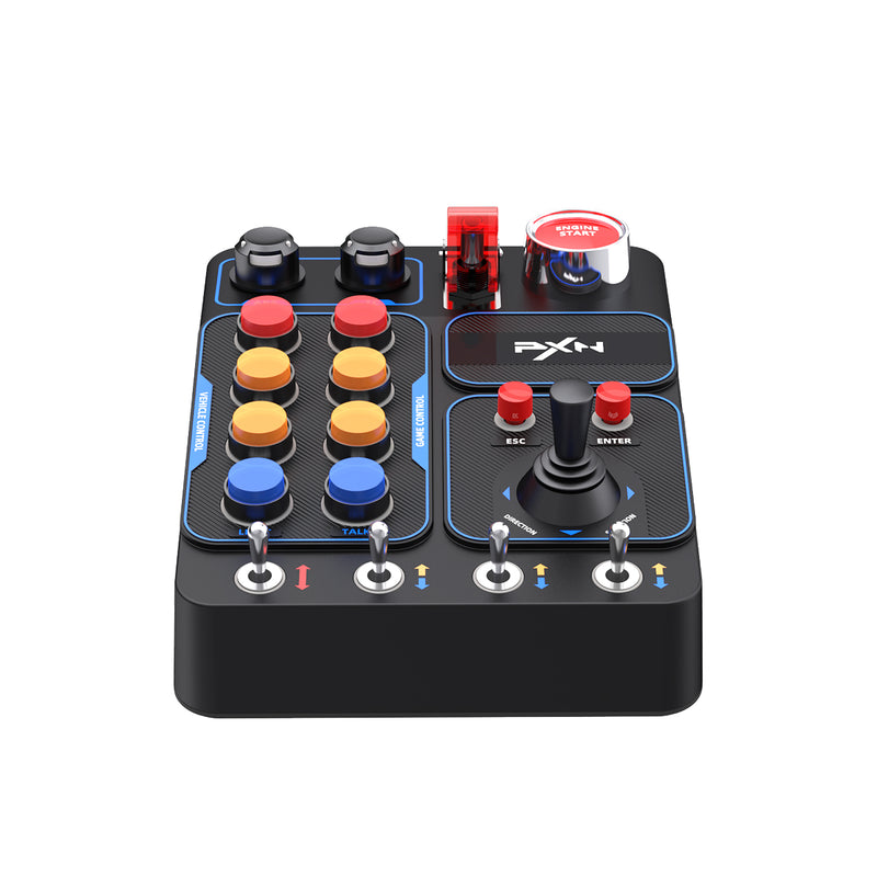 Painel Controle PXN CB1 Simulador Corrida Plug and Play RGB