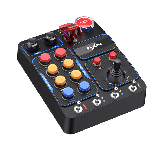 Painel Controle PXN CB1 Simulador Corrida Plug and Play RGB