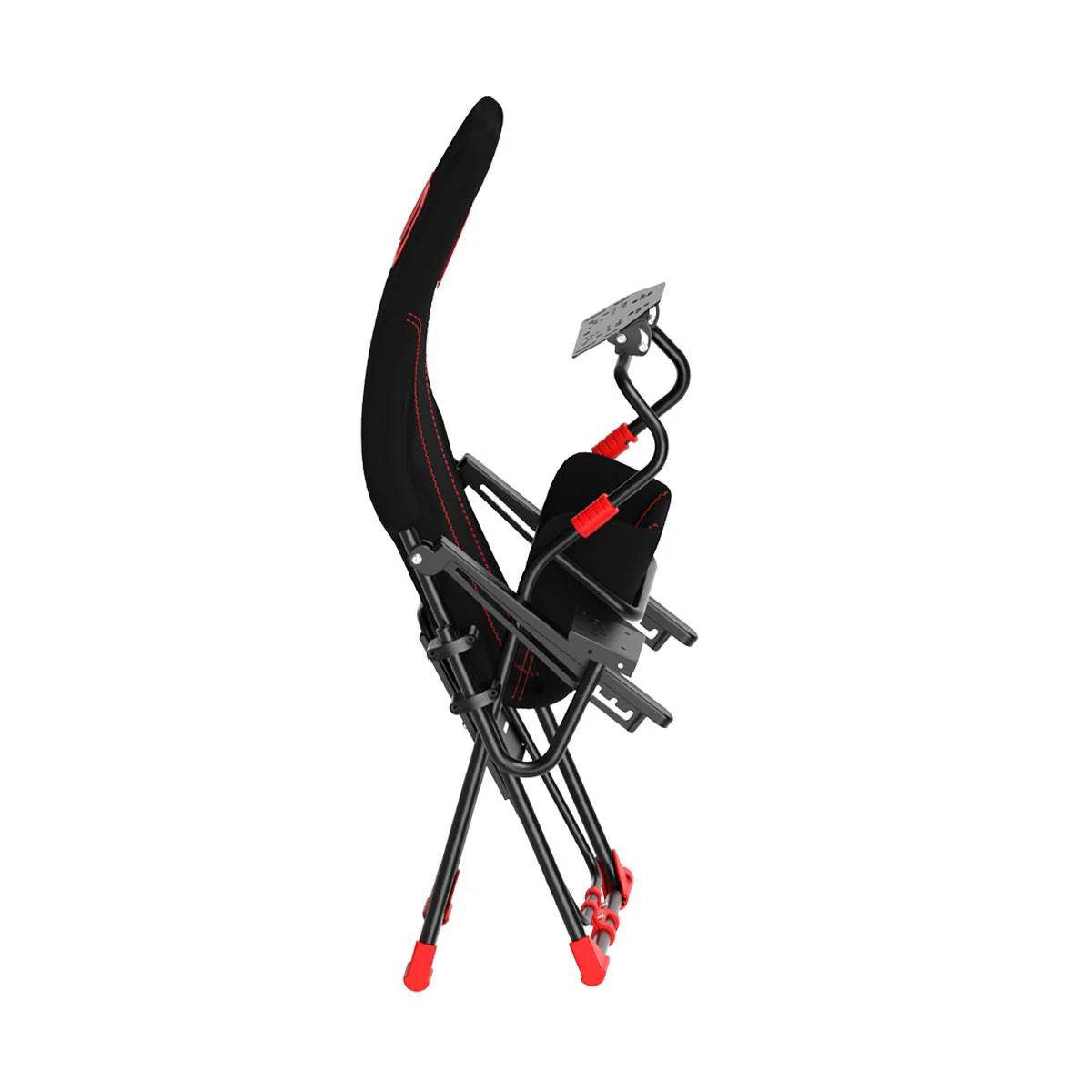 Cockpit Gamer Dobrável Kozz com Assento Ergonômico Estrutura Metálica Reforçada para Simulador Racing - KZ-CP01