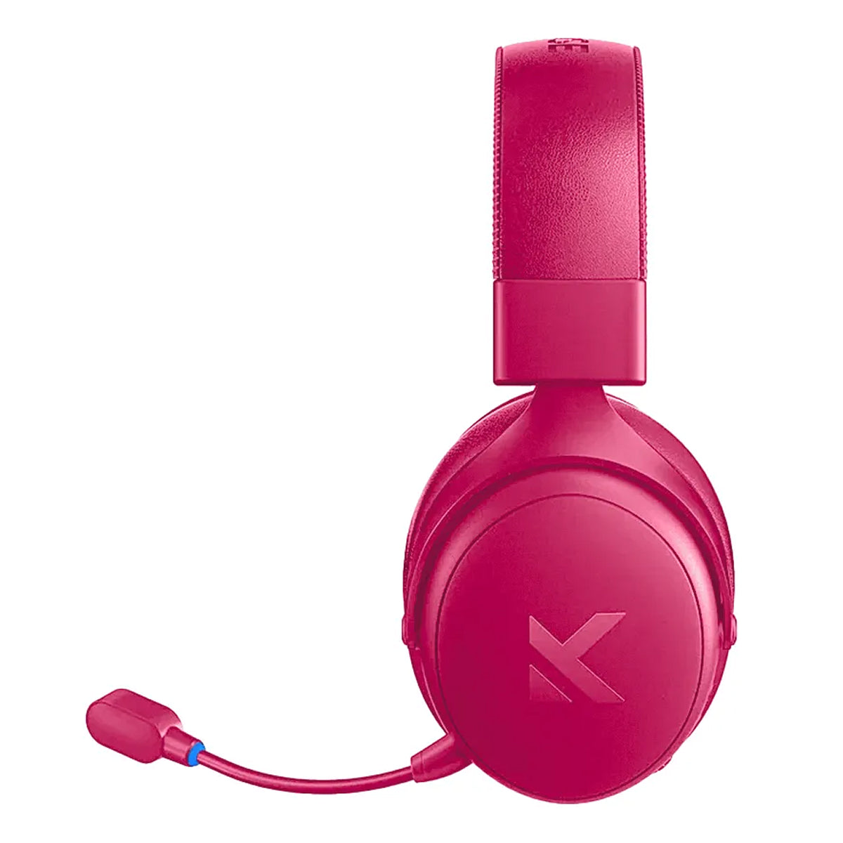 Headset V9 Pro MCHOSE Gamer Rose Red Sem Fio 7.1 Surround 250h BT 2.4G Microfone IA