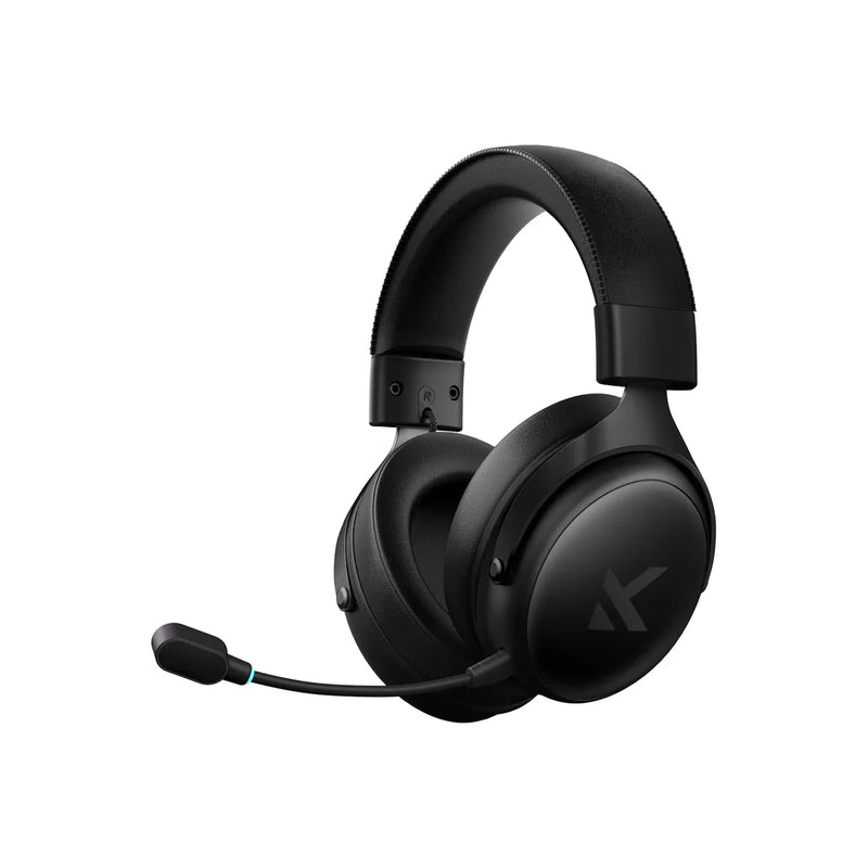 Headset Gamer MCHOSE V9 Pro Steel Black Tri-mode, C-Media 7.1 FPS e Microfone com IA