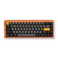 Teclado Gamer MCHOSE Ace 68 Turbo Laranja Hall Effect 65% Light Bar Dinâmico