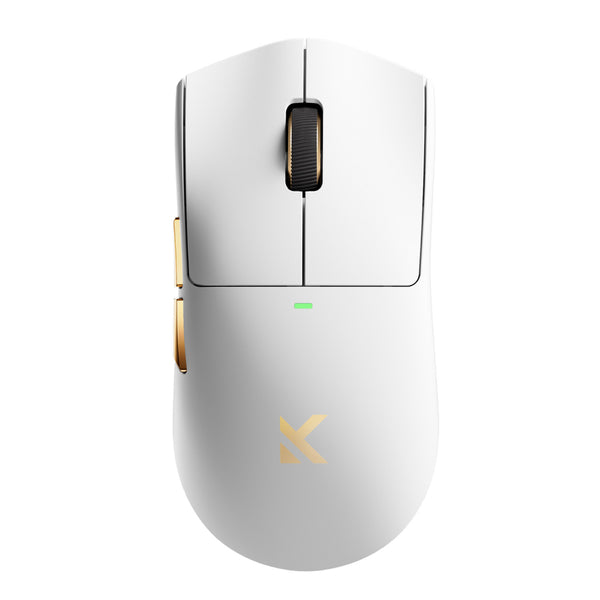 Mouse Gamer MCHOSE K7 Ultra Branco 59g Sensor PAW3950 Dock Magnética