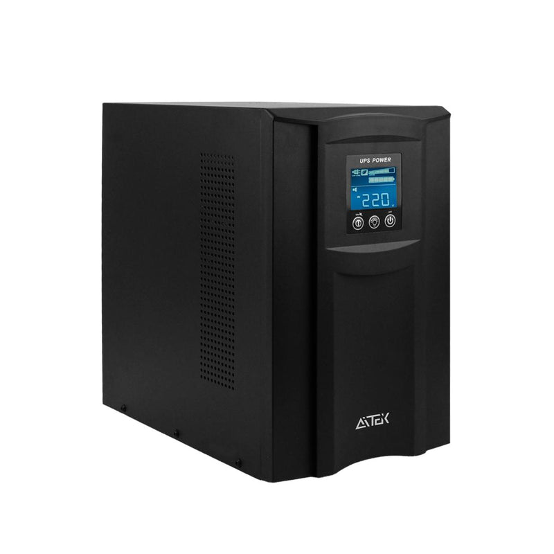 Nobreak UPS 3kVA 2700W 220V Senoidal Pura Aitek Profissional para Eletrônicos - ANB-BE3000P-220V