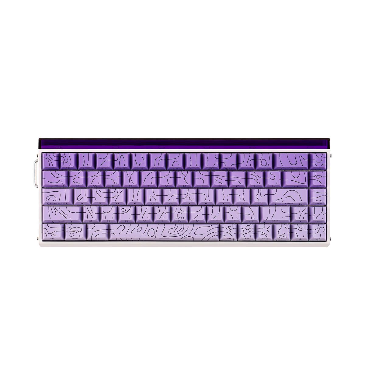 Teclado Gamer AULA Hero68 HE Hall Effect Premium Anti-Ghosting Total RGB Customizável