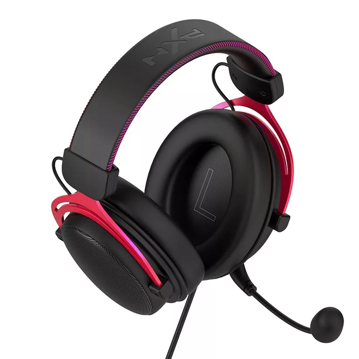 Headset Gaming Konlin II PXN Modo 7.1 RGB Microfone Removível - PXN-KONLIN-II