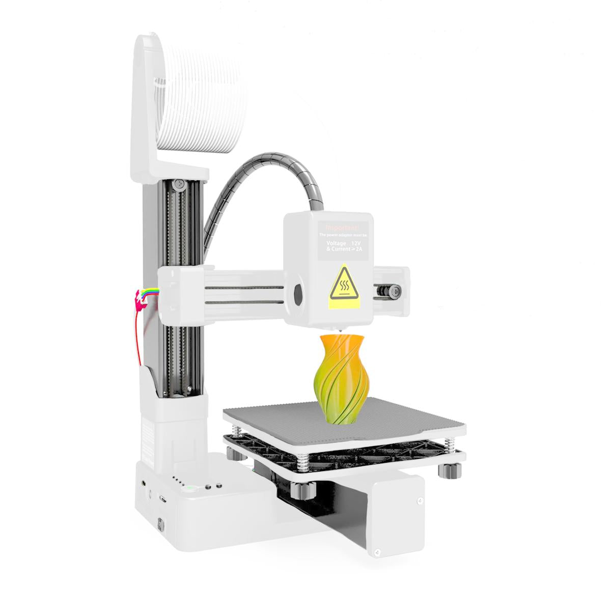 Mini Impressora 3D K10 Compacta Fácil Uso PLA - ED-K10