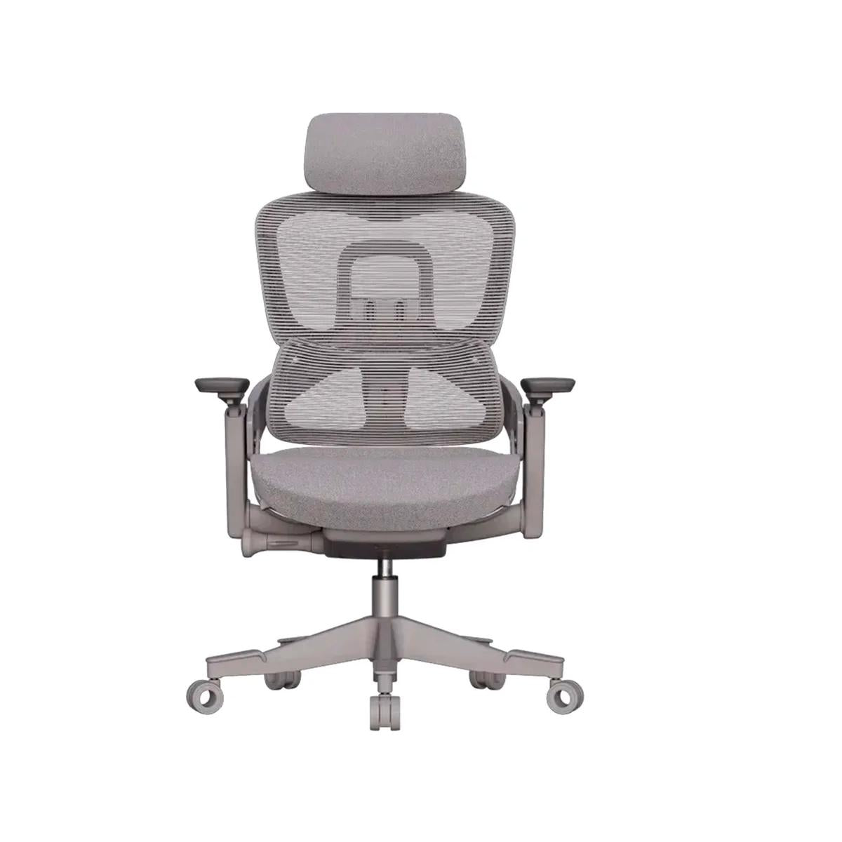 Cadeira Ergonômica Elements Calira Premium Cinza Conforto e Postura Ideal para Home Office - ELEM-72120