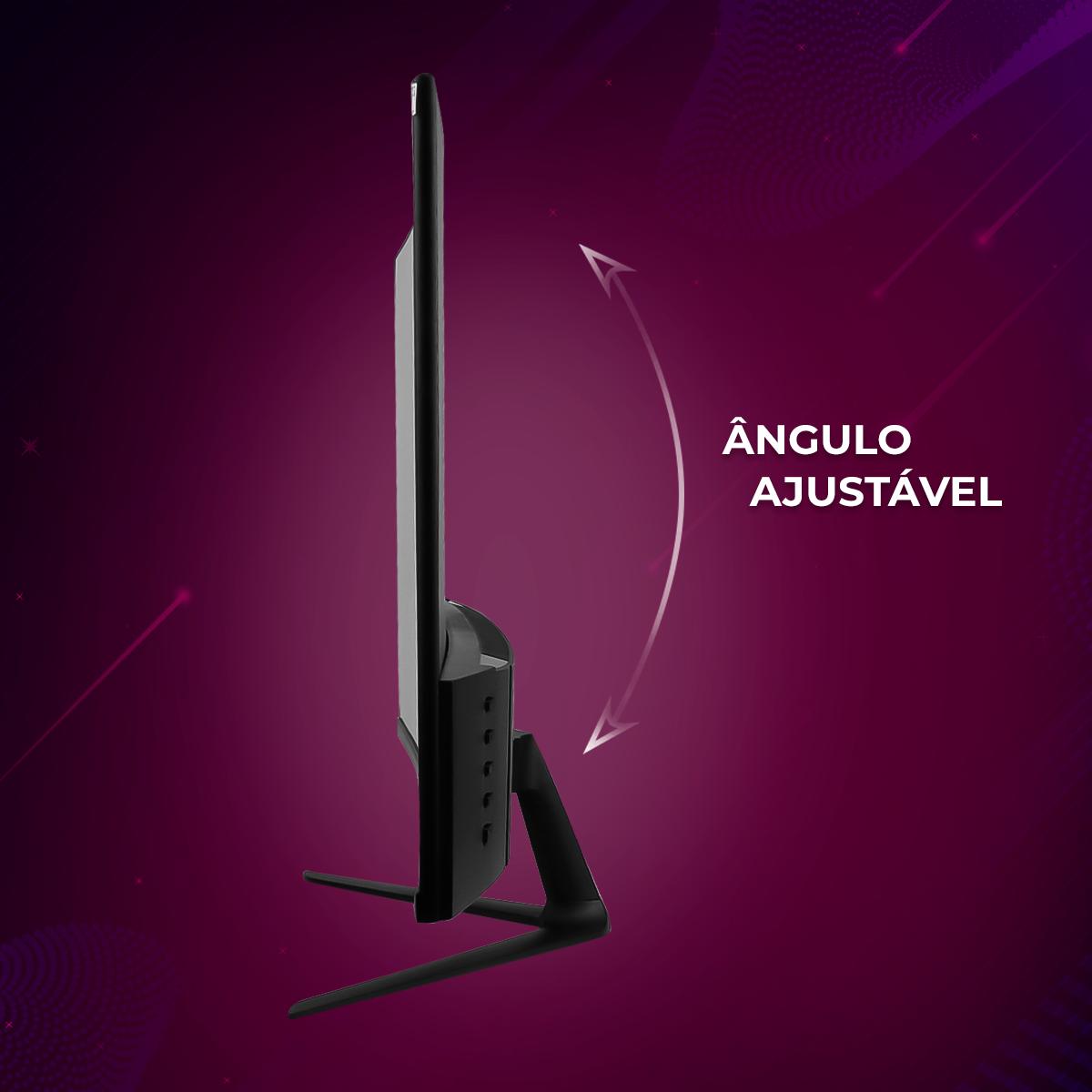 Monitor Gamer Curvo 23,8'' Aitek IPS Full HD 180Hz 1ms HDMI DisplayPort com Áudio Embutido - DELTA-M2412AC