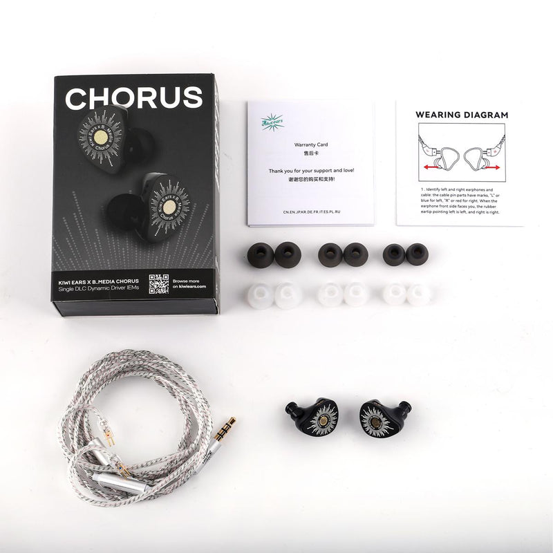 Fone In Ear Kiwi Chorus Tipo C com Microfone e Equalizador Personalizável