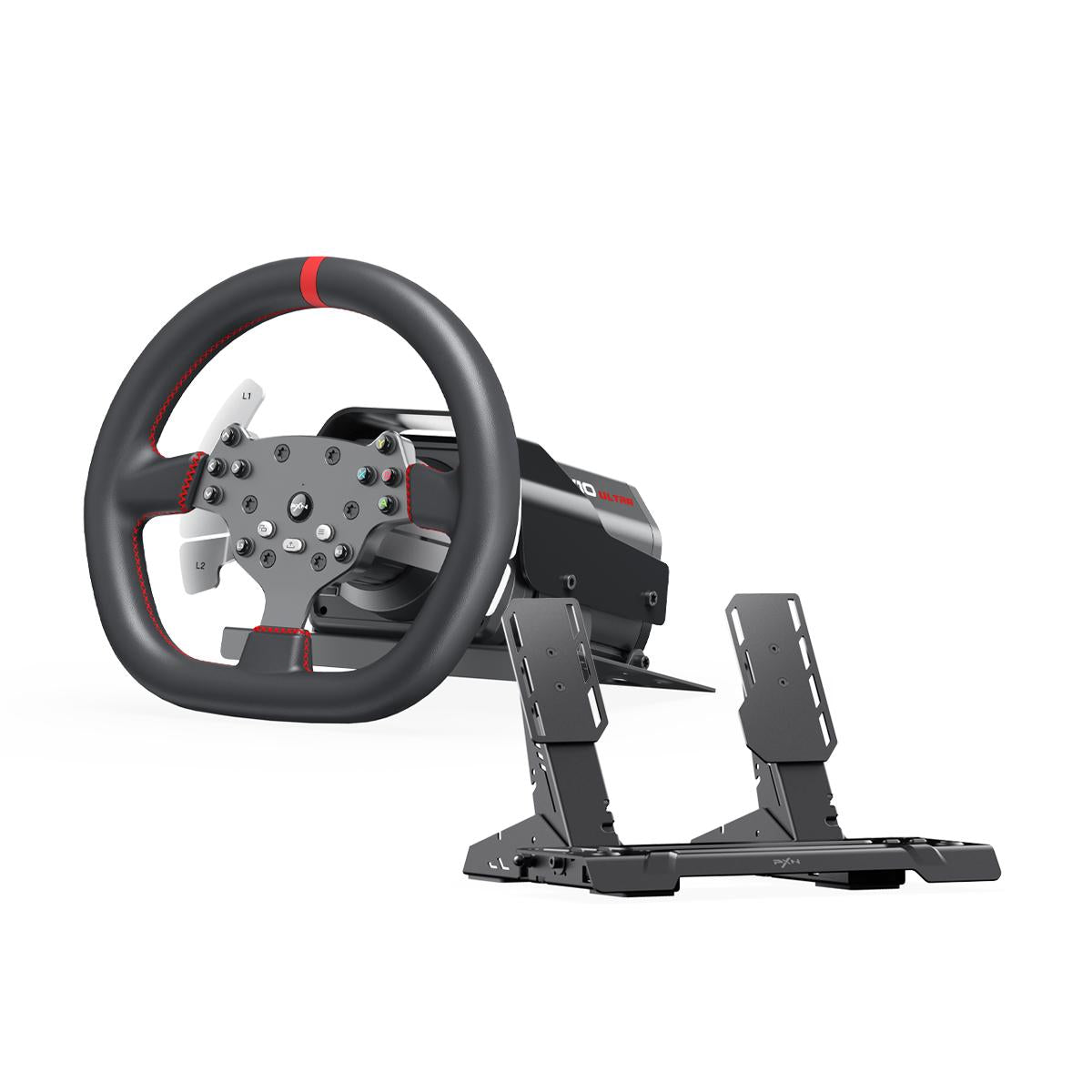 Kit Simulador de Corrida PXN V10 Ultra 3.2Nm + Volante + Pedais Acelerador e Freio