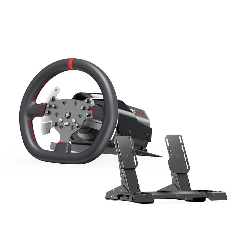 Kit Simulador de Corrida PXN V10 Ultra 3.2Nm + Volante + Pedais Acelerador e Freio