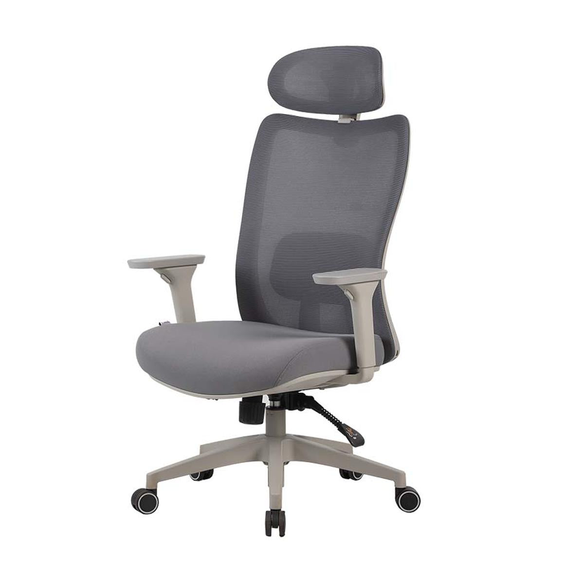 Cadeira Ergonômica Elements Astra Pro Cinza Conforto Premium Ajustável para Home Office e Escritório - ELEM-71466