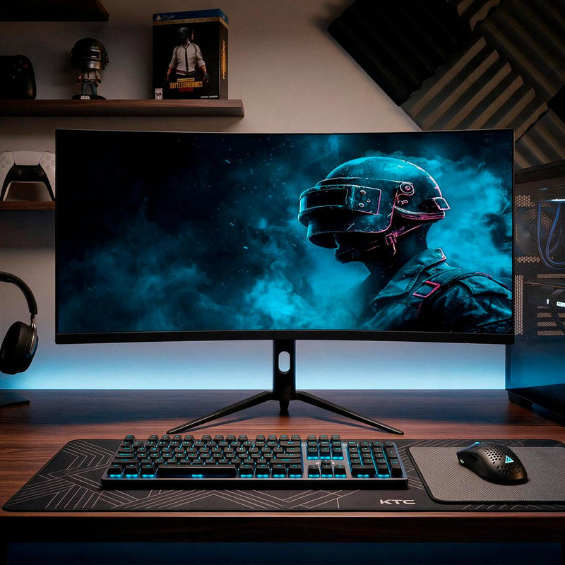 Monitor Gamer 34 Pol Curvo UltraWide 240Hz 1ms G-Sync FreeSync VESA