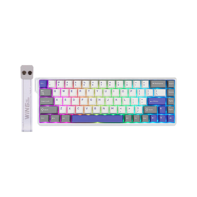 Teclado AULA Win68 HE Max Gamer USB RGB Hall Effect Precisão Profissional