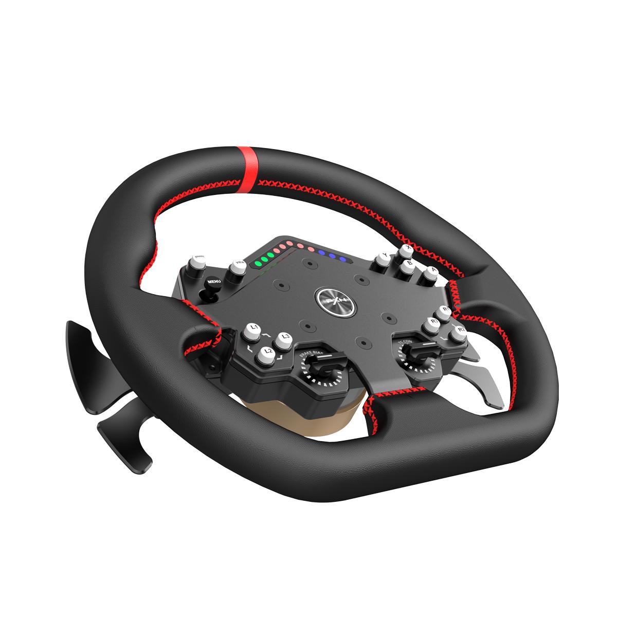 Volante de Simulador Corrida PXN W DS R2 Com Paddle Shifters