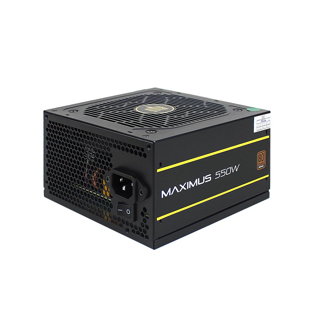 Fonte ATX Gamer 550W Revenger Ultra-Silenciosa 80 Plus Bronze com Proteção Completa - FO-MAX01