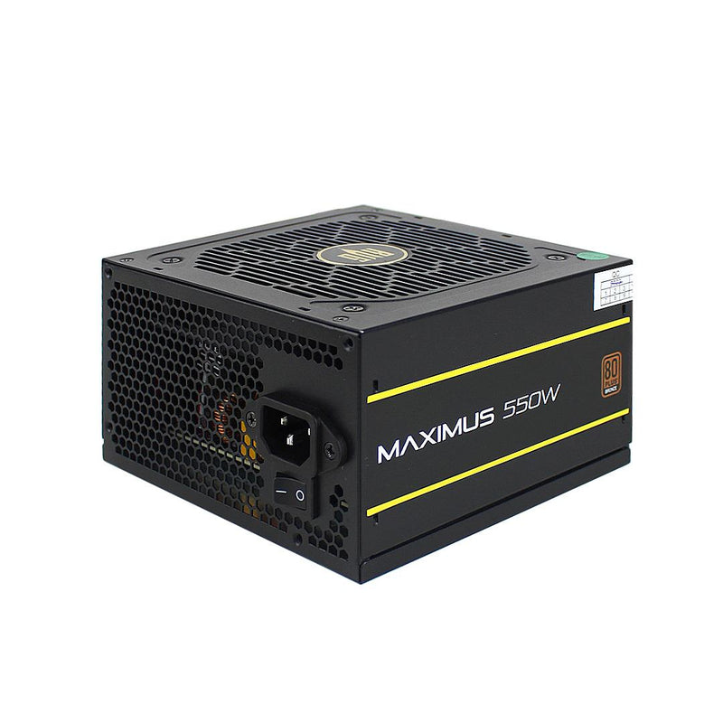Fonte ATX Gamer 550W Revenger Ultra-Silenciosa 80 Plus Bronze com Proteção Completa - FO-MAX01