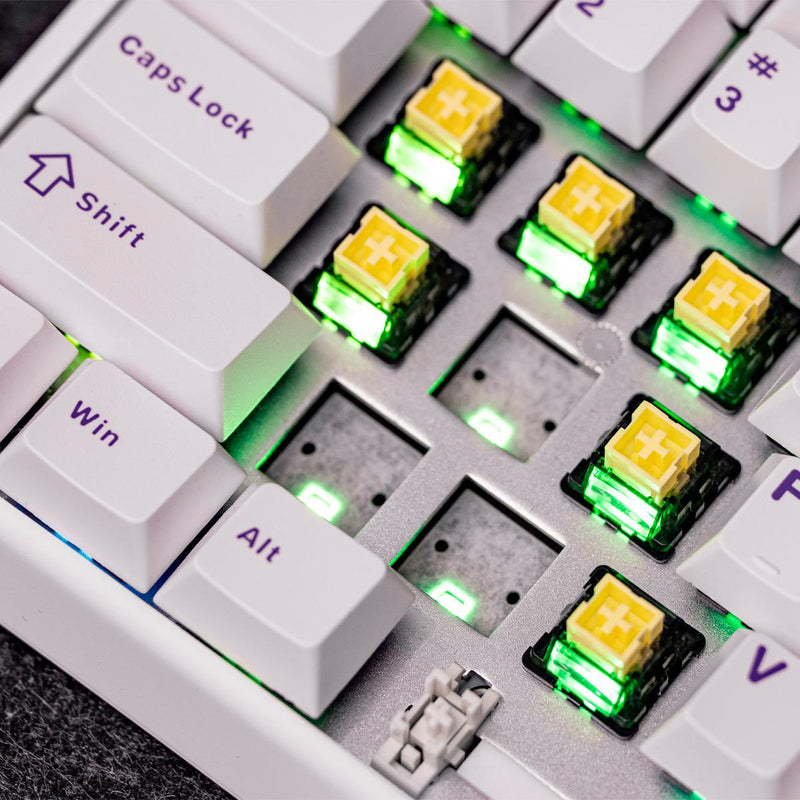 Teclado Gamer AULA Hero 84 HE Polling 8000Hz Varredura 128KHz Resposta Instantânea