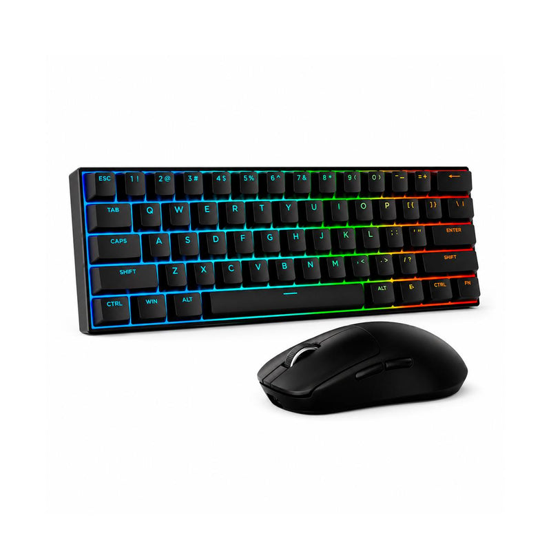 Teclado MCHOSE Ace 60 Gasket Mount: Rapid Trigger e Mouse L7 Pro: 39g e Claw Grip