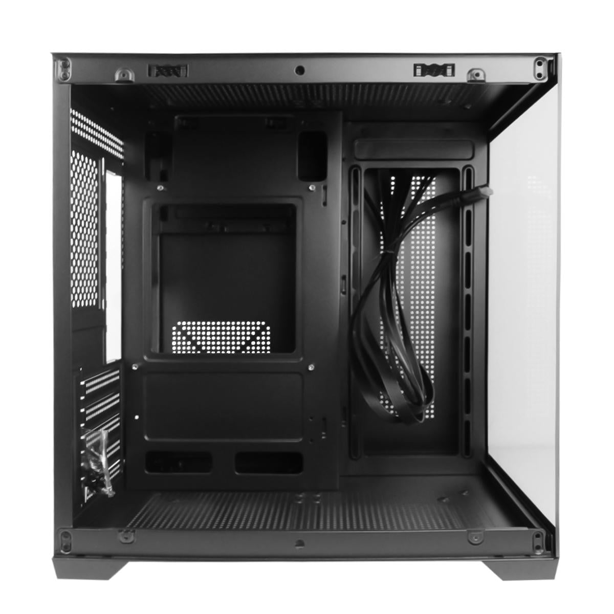 Gabinete Gamer Aitek Compacto Micro-ATX Mini Tower Design Moderno com Lateral Transparente e USB 3.0 - AGP-M33160P