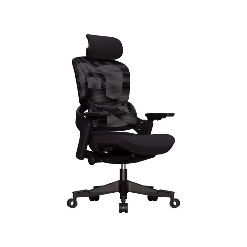 Cadeira Ergonômica Elements Calira Preta Premium para Escritório e Home Office Conforto e Postura Correta - ELEM-72119