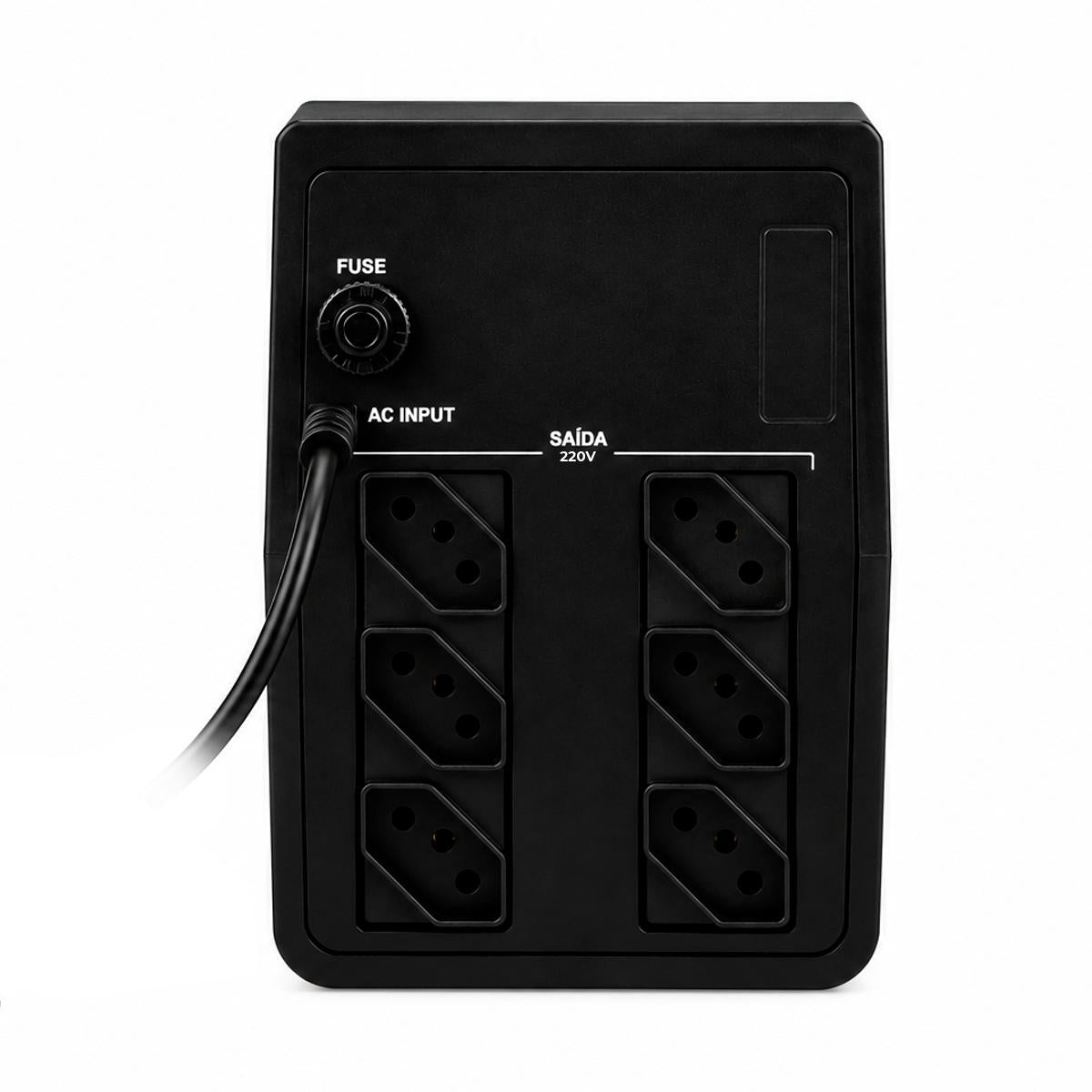 Nobreak Profissional 1200VA Aitek Senoidal 220V Para Workstation e NAS - ANB-122