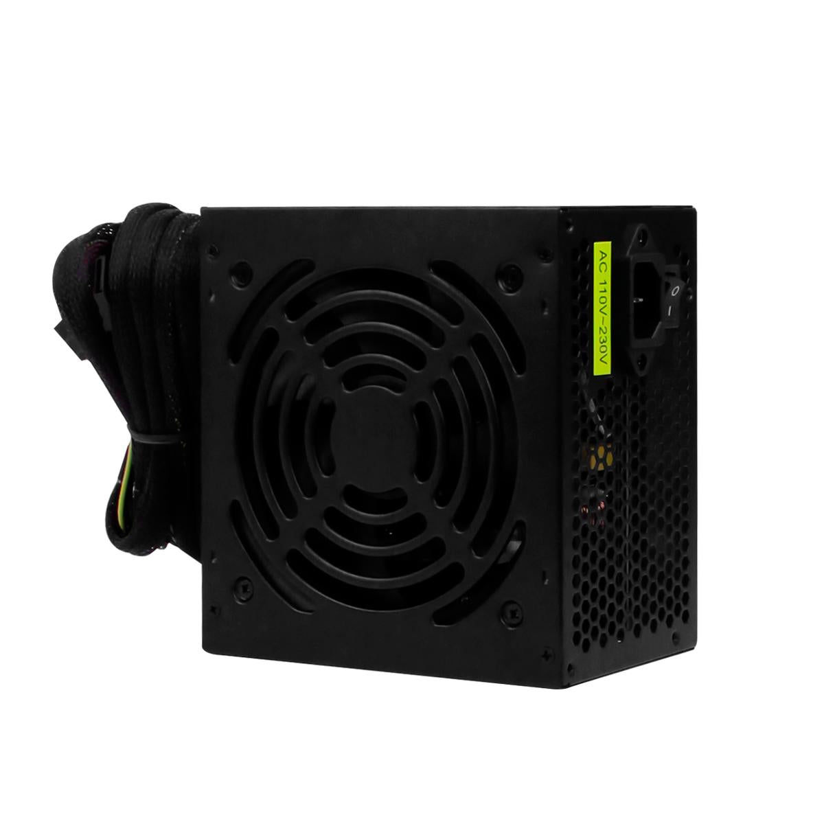 Fonte 500W PFC Ativo ATX Bluecase PCI-e 8 Pinos Bivolt Potência Real - BLU500-PFCPS2