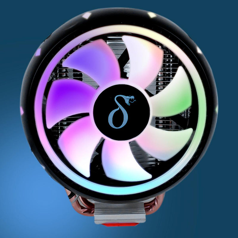 Cooler Fan RGB Aitek para Processador AMD e Intel 12V Silencioso e Potente - DELTA-C2213